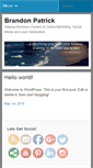 Mobile Screenshot of brandonpatrick.com